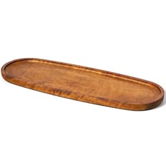 Groovy İreko Oval Sunum Tahtası, 47x16,5x2 cm