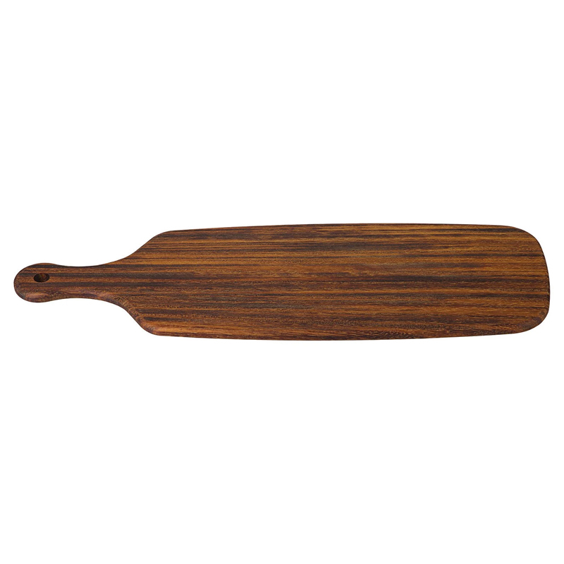 Groovy Iroko Ekonomik Pide Sunum Tahtası, 50x17 cm