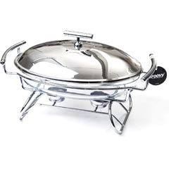 Groovy Isıtıcılı Yemek Servis, Oval 2,4 Lt, 36,5x22x20 cm