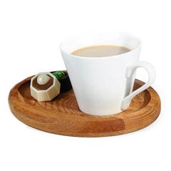 Groovy Nescafe Sunum Oval Takım, 14x18 cm
