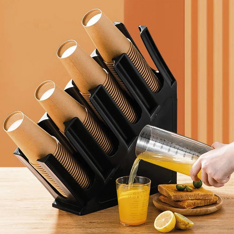 Groovy Plastik Karton Bardak Standı, 38.6x29.5x45 cm