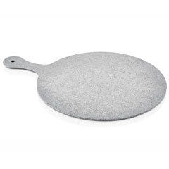 Happy Chef Granite Kulplu Pano, 35 cm, Gri