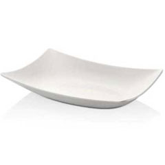 Happy Chef Servis Tabağı, 33x23 cm, Beyaz