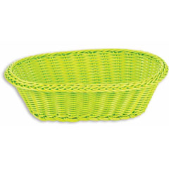 Epinox İnce Oval Sepet, 24x17x7 Cm, Yeşil, İpls-24Oy