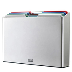 Joseph Joseph Folio Büyük Kesme Tahtası Seti, 4lü, Silver