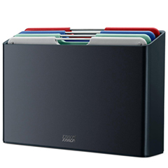 Joseph Joseph Folio Regular Kesme Tahtası Seti, 4lü, Grafit