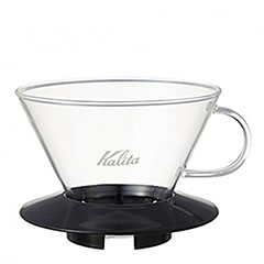 Kalita Wave Dripper 155, Cam, Siyah