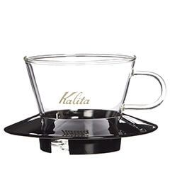 Kalita Wave Dripper 185, Cam, Siyah
