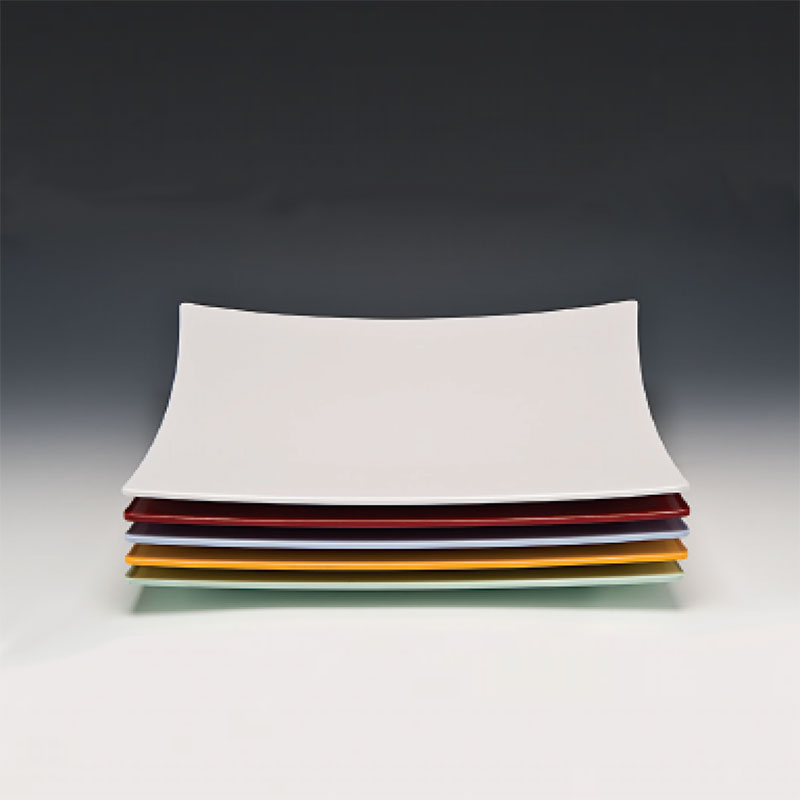 Zicco Kare Melamin Teşhir Tabağı, 35x35 cm