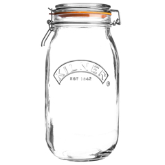 Kilner Klipsli Yuvarlak Kavanoz, 1.5 Lt