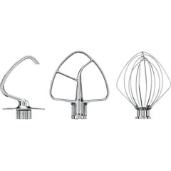 Kitchenaid 4,3 L ve 4,8 L Stand Mikser İçin Paslanmaz Çelik Aksesuar Seti-5KSM5TH3PSS