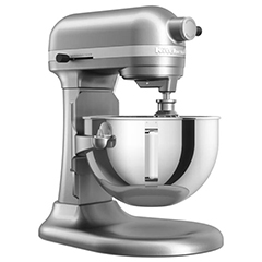 Kitchenaid 5KSM55SXXECU Heavy Duty Stand Mikser, 5,2 Litre, Counter Silver