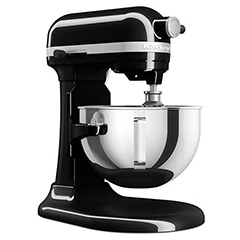Kitchenaid 5KSM55SXXEOB Heavy Duty Stand Mikser, 5,2 Litre, Onyx Black