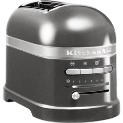 Kitchenaid Artisan 2 Dilim Ekmek Kızartma Makinesi, Medallion Silver, 5KMT2204EMS