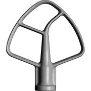 KitchenAid Düz Çırpıcı Aksesuarı, 4,3 L ve 4,8 L Stand Mikser İçin - K45B