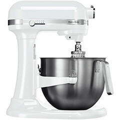 KitchenAid Heavy Duty Mikser, Beyaz, 6.9 lt - 5KSM7591XEWH