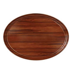 Koçel Lamine Oval Tepsi 21x29 cm