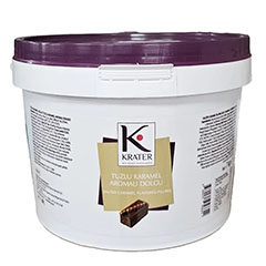 Krater Tuzlu Karamel Aromalı Kek Dolgusu, 7 kg