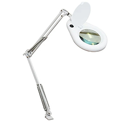 Loyka Tello Led Işıklı Masa Bağlantılı Büyüteç, 5x