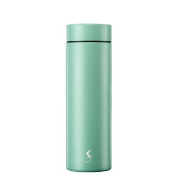 Lurch 270971 Paslanmaz Çelik Mini Termos, Çift Cidarlı, Sızdırmaz, 300 ml, Adaçayı Yeşili