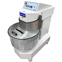 Mateka SPK 1000T Spiral Hamur Yoğurma Mikseri, 250 kg, Kasnaklı, Trifaze, 400V