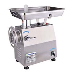 Mateka TK 32M Çıkma Kafalı Et Kıyma Makinesi, No.32, Monofaze, 220 V