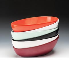 Zicco Melamin Teşhir Kasesi, 36x24x8-14 cm