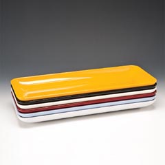 Zicco Melamin Teşhir Tabağı, Dikdörtgen, 21x51x4 cm