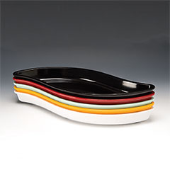 Zicco Melamin Teşhir Tabağı, Dolfin, 51x20x5 cm