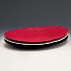 Zicco Melamin Teşhir Tabağı, Mat, 43,5x28x4 cm