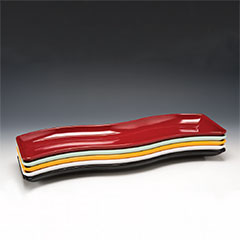 Zicco Melamın Teşhir Tabağı, S Model, 18x60x4 cm