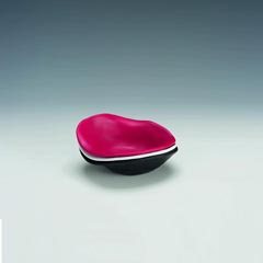 Zicco Melamin Teşhir Tabağı, Taş Model, 19x23x7 cm
