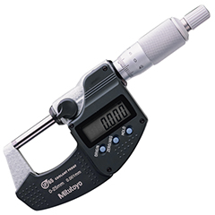 Mitutoyo 293-240-30 Dijital Dış Çap Mikrometresi, IP65, 0-25 mm