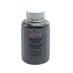 My Bake Boncuk Siyah, 200 Gr 4 Mm