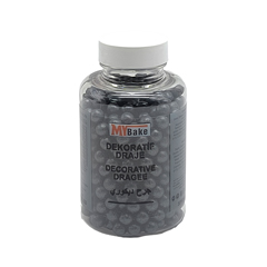 My Bake Boncuk Siyah, 200 Gr 8 Mm