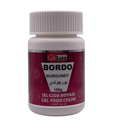 My Bake Bordo Jel Gıda Boyası, 100 gr