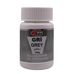 My Bake Gri Jel Gıda Boyası, 100 gr