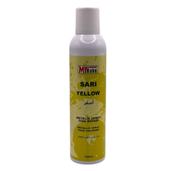 My Bake Metalik Sprey Gıda Boyası, Sarı, 250 ml