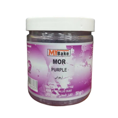 My Bake Mor Metalik Toz Gıda Boyası, 50 gr