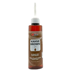 My Bake Su Bazlı Likit Gıda Boyası, Kahverengi, 250 ml