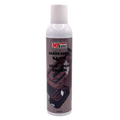 My Bake Velvet Kadife Sprey Gıda Boyası, Kahverengi, 250 ml
