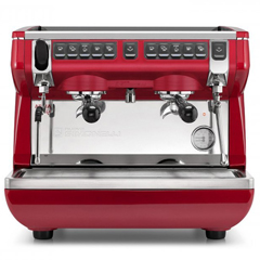 Nuova Simonelli Appia Life II Compact Yüksek Kaşıklı Tam Otomatik Kahve Makinesi, Kırmızı