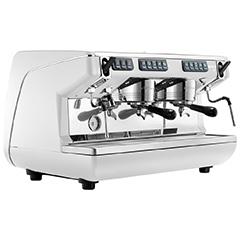Nuova Simonelli Appia Life II Yüksek Kaşıklı Tam Otomatik Kahve Makinesi, Beyaz