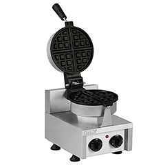 Omake WFL11 E12 Manuel Zamanlayıcılı Tekli Waffle Makinesi, Yuvarlak Model, Kalıp Çapı 18 Cm, Elektrikli