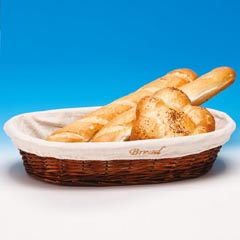 Zicco Oval Açık Büfe Sepeti, 55x40x11 cm