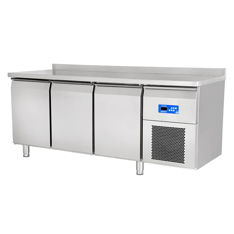 Öztiryakiler 3 Inox Kapılı Yatay Tip Derin Dondurucu, Tag 370 Lmv, 430 Kalite - Fotoğraf 1