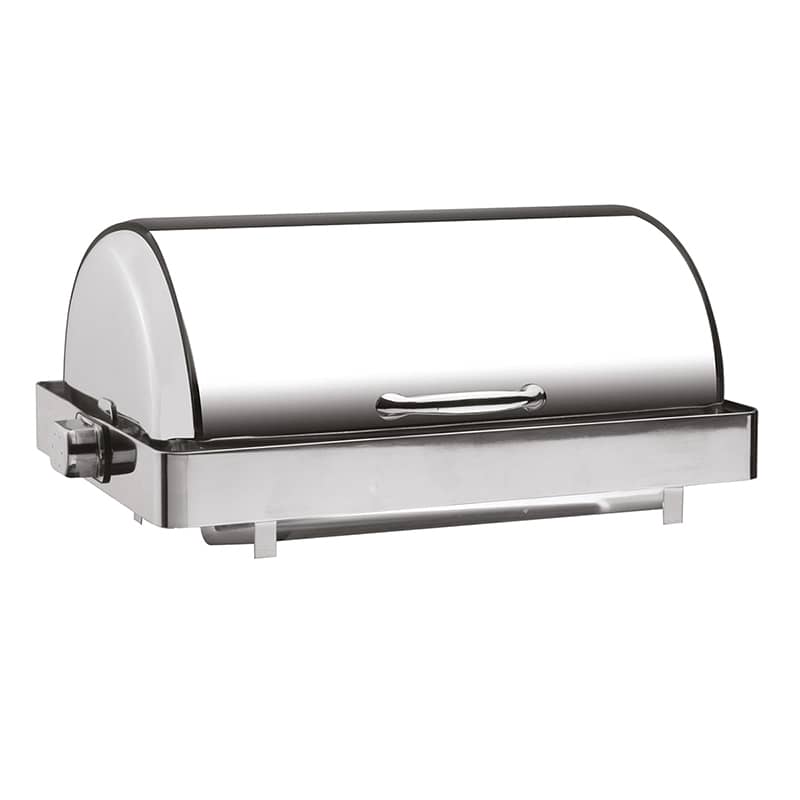 Öztiryakiler Chafing Dish, 180 Derece Açılır Kapak, Setüstü Gömme Ayak,1/1 GN
