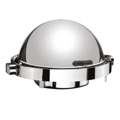 Öztiryakiler Chafing Dish, Küresek Kapak, Setüstü, Gömme Ayaksız, Kızaklı, Isıtıcısız
