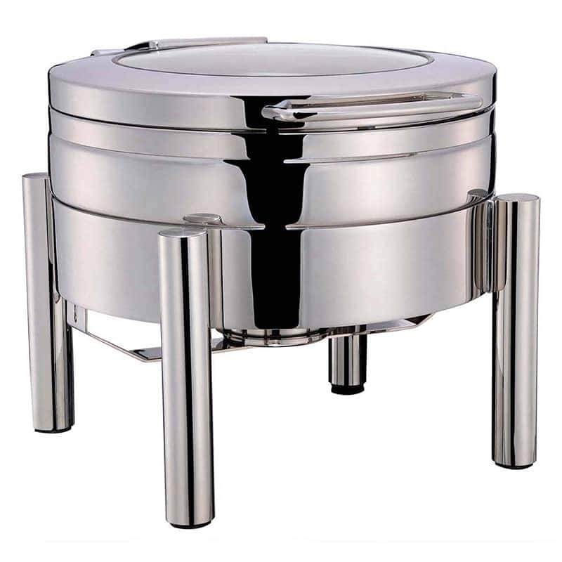 Öztiryakiler Chafing Dish, Yuvarlak, 4 lt, 38x48x33 cm
