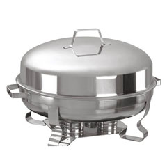 Öztiryakiler Chafing Dish, Yuvarlak 60 cm Kapak, Was Ayaklı